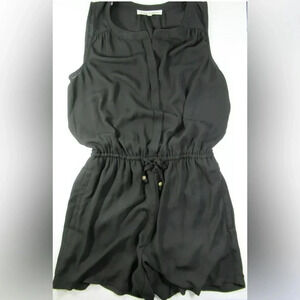 Daniel Rainn Black Sleeveless Romper